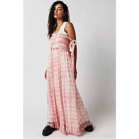 Free People Dorothy Gayle Maxi Dress Size S/P - Picture 1 of 8
